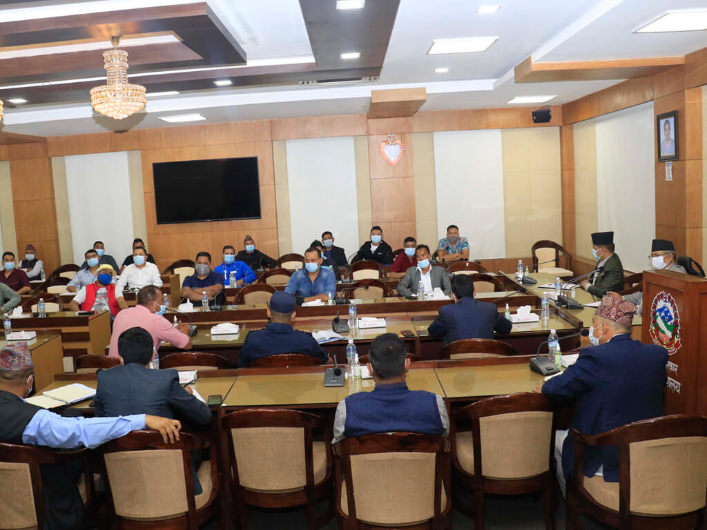 पर्यटन र रात्रिकालीन व्यवसाय सहजरुपमा सञ्चालनका लागि कार्यदल